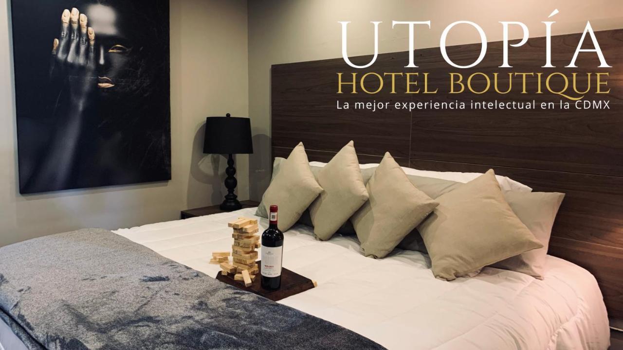 Utopia Hotel Boutique Mexico City Ngoại thất bức ảnh
